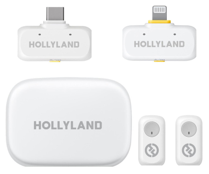 Mikrofon Hollyland Lark A1 Combo (Ivory White)